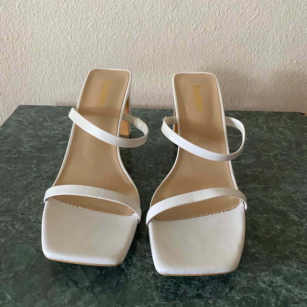 White heels